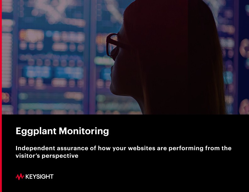 Eggplant Monitoring PDF Asset Page Keysight